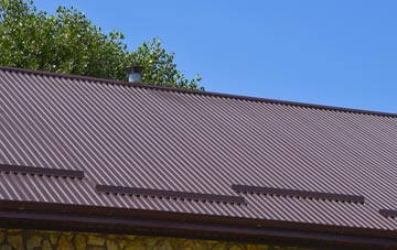 typical Upper Church Village corrugated roof uses